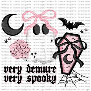 Coquette Ghost PNG: Dödlig, kuslig digital konst (30 x 30 cm, 300 DPI) bild 2