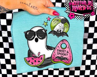 Sweet & Spooky Summer Ghost PNG: Digital Download | 300 DPI