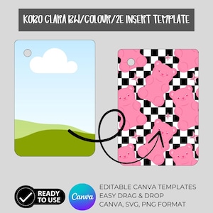 Kobo Clara BW, Färg, 2E-mall | Digital nedladdning | Canva-mall