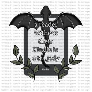 A Reader Without Their Kindle PNG