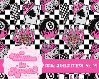 Karierte Chenille Patches - Muster - kariert - 300 DPI (Digitaler Download)