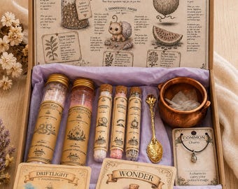 Kit della Pozione Meravigliosa / Gioco Sensoriale, Attività di Calma SEL, Rituale Immaginativo