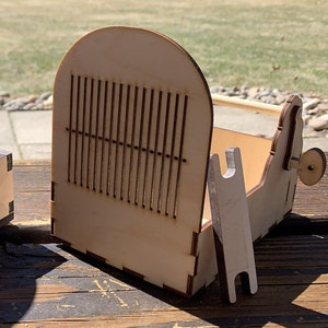 DIY MINI 18th Century Style Tape Loom - Wood Laser Cut - DIY