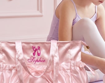 Personalized Kids ballet Bag, Sports&Dance Bag, Custom Gym Bag, Daily Activity Bag, Toddler Ballet Recital Gift, Back To School Gift