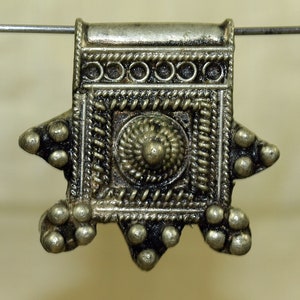 Vintage Berber Silver Pendant, 1970&#39;s