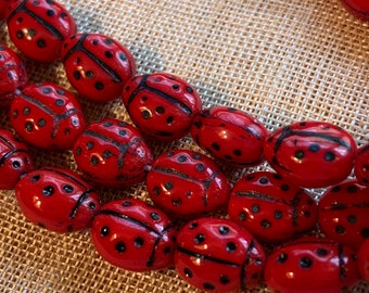 Glass Ladybugs, Czech