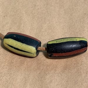Striped Trade Beads, Venetian