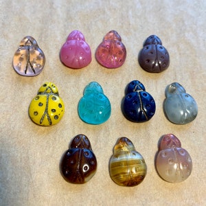 10 Vintage Ladybug Cabs, 1960