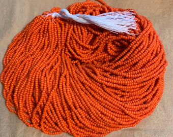 10º  Vintage Venetian Seed Beads, 1960's, Giant Hank