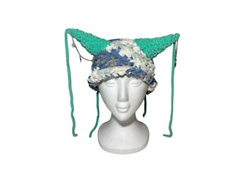 Ocean Moss Devil Hat