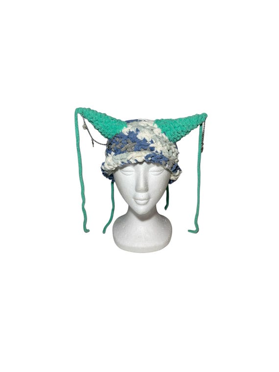 Ocean Moss Devil Hat