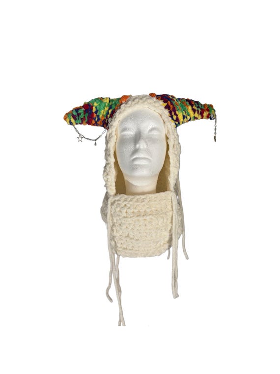 Opal Glitch Devil Hood