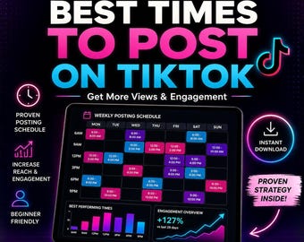 Planificador de contenido para publicar en TikTok: aumenta las visualizaciones y la interacción (descarga en PDF)