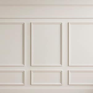 Peel and Stick Wall Molding Kit – DIY Decorative Trim Panels for Accent Walls, Easy Install Wainscoting for Home Makeover