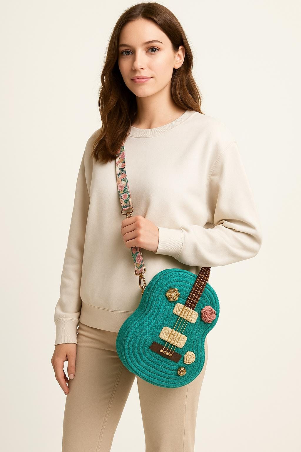 Crochet guitar bag España