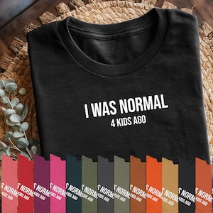 Funny Mom of Four Shirt: Sarcastic Tired Mom Tee