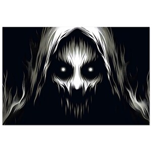 Demon Poster | Dark Art Dämon Print | Matte Premium Quality Wall Decor