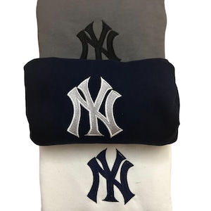 Embroidered New York baseball vintage Style sweatshirt