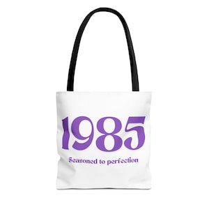 1985 Vintage Einkaufstasche - Perfekt gewürzt - Stilvolle Wiederverwendbare Tasche für jeden Anlass