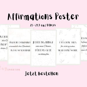 Poster motivazionale DIN A4: la tua fonte di forza personale | Stampa artistica di alta qualità