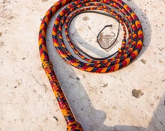 Känguru-Leder Indiana Jones Bullwhip in Multi Farbe, erhältlich in 4 ft bis 12 ft