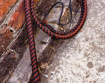 Pommel Paracord Bullwhip Shots Loaded with Soccer Ball Handle.