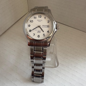 RARE Vintage Casio Beside Stainless Steel Day Date BES-105
