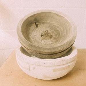 Paulownia Wooden Bowl - 10"