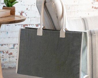 Grey Tote