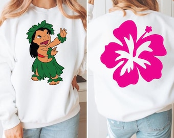 Retro Lilo Sweatshirt, Ohana Family Matching Shirt
