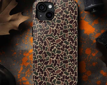 Ente Camo Handyhülle, Jagd Handyhülle, Old School Camouflage Handyhülle, Camouflage Handyhülle, USA Handyhülle
