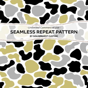 Camouflage oro grigio nero bianco, motivi mimetici senza cuciture, design mimetico Duck, mimetismo da caccia PNG, download per mimetismo Duck vecchia scuola, mimetismo vintage