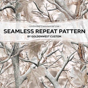 Realistische boomcamouflage, wintercamouflage, naadloze camopatroon, jachtpng, echte camo-png, camouflagepatroon, camouflageontwerp, jacht, camouflagesublimatie