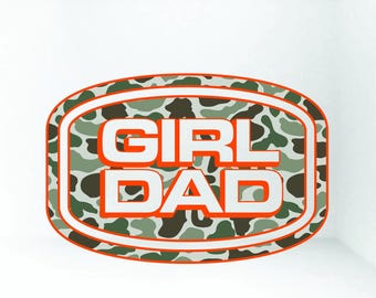 Girl Dad PNG, Camo Crest png, Dad png, Old School Camo PNG, Realtree png, Bottomland png, Duck Camo PNG, Dad png, Fathers Day png, Png set