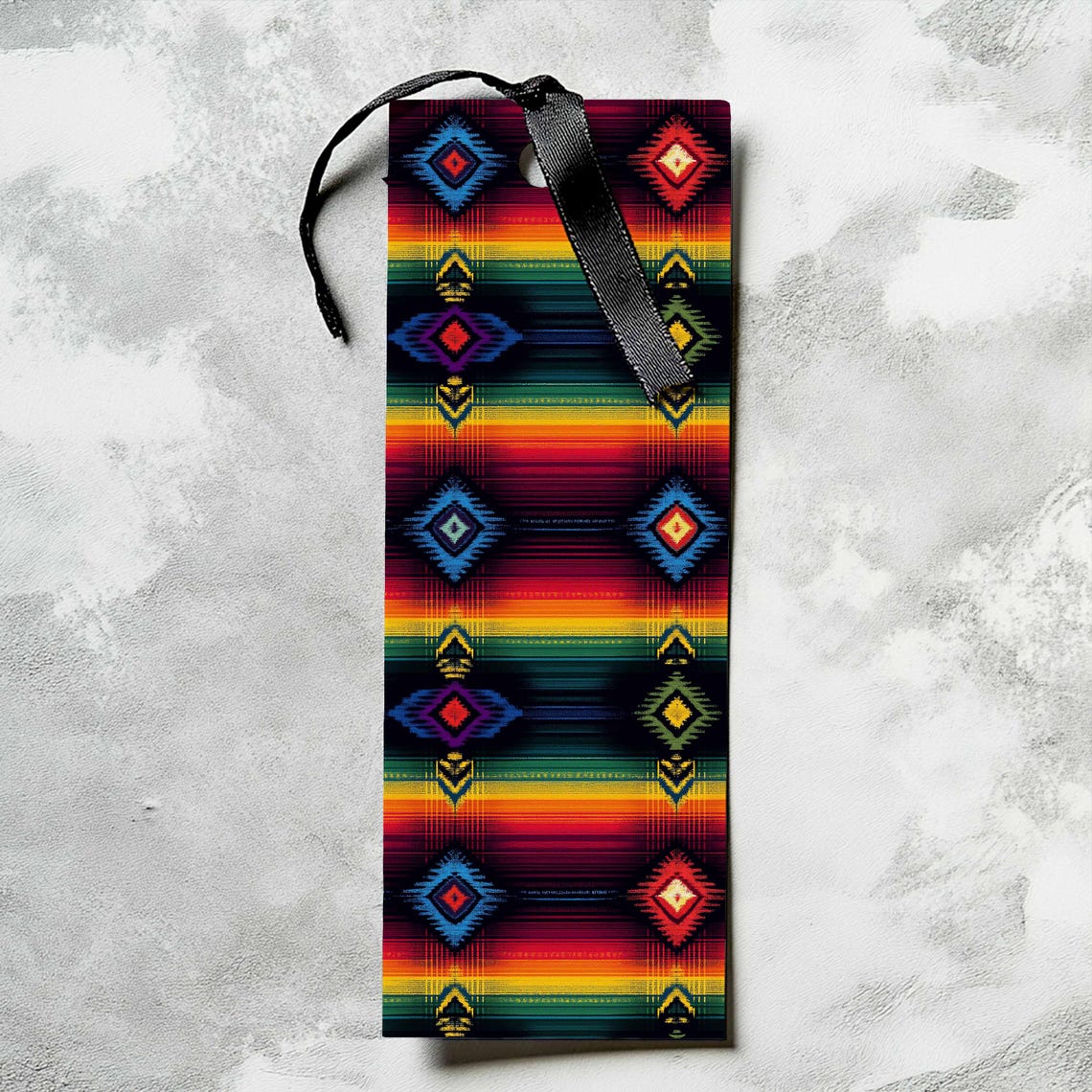 Pattern Print Mexican Blanket Baja Serape Men Women Leather Boots main image 1