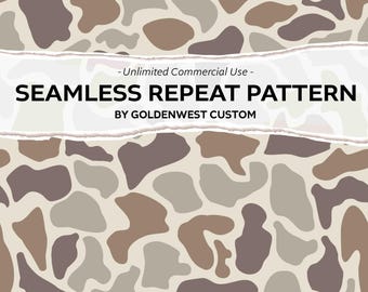 Camo Pattern, Old School Duck Camo, Duck Camo Design, Hunting Camo Graphic, Duck Camo Patch, Vintage Camo Seamless, Retro Camo, Woods Camo