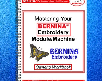 Manual de usuario del libro de trabajo de maestría en bordado de BERNINA Guía de funcionamiento