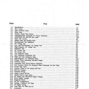 FLUKE 8840A Digital Multimeter Instruction Manual - Wire Bound - Tough Covers image 9