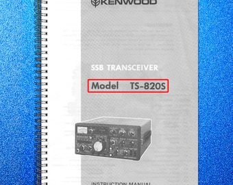 KENWOOD Tk-790 VHF FM Transceiver Service Manual - Etsy