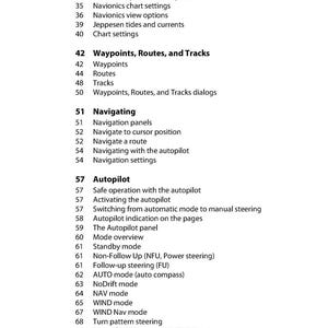 SIMRAD Go7 Fish Finder Plotter Operator Manual - Loop Binder - Tough Covers immagine 3