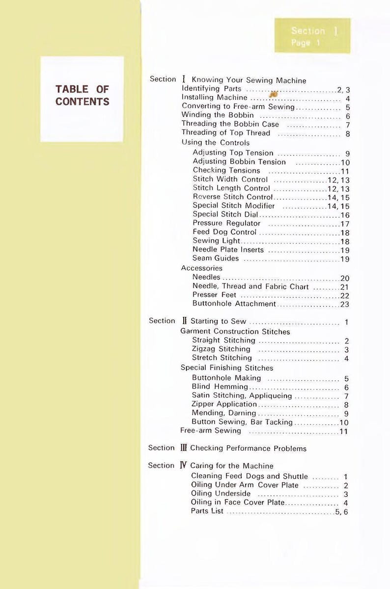 Sears Kenmore 1941 Sewing Machine Instructions User Guide Manual COLOR Bild 3