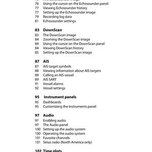 SIMRAD Go7 Fish Finder Plotter Operator Manual - Loop Binder - Tough Covers immagine 4