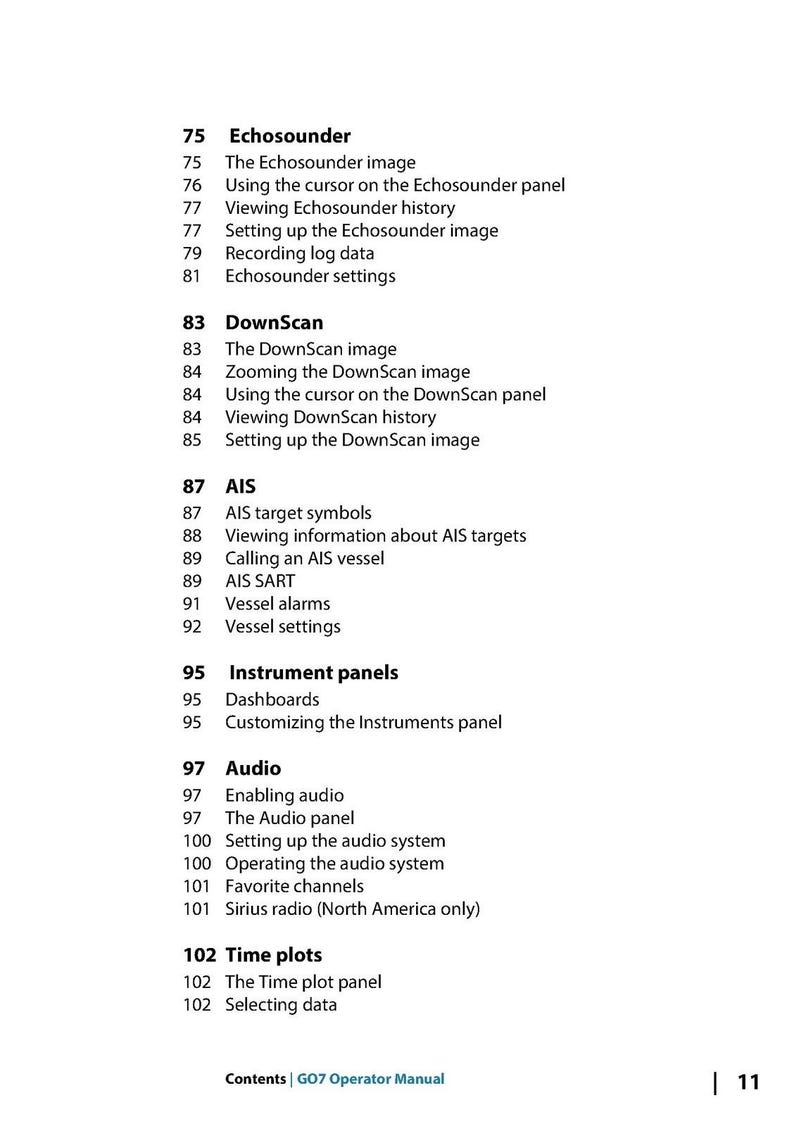 SIMRAD Go7 Fish Finder Plotter Operator Manual - Loop Binder - Tough Covers immagine 4