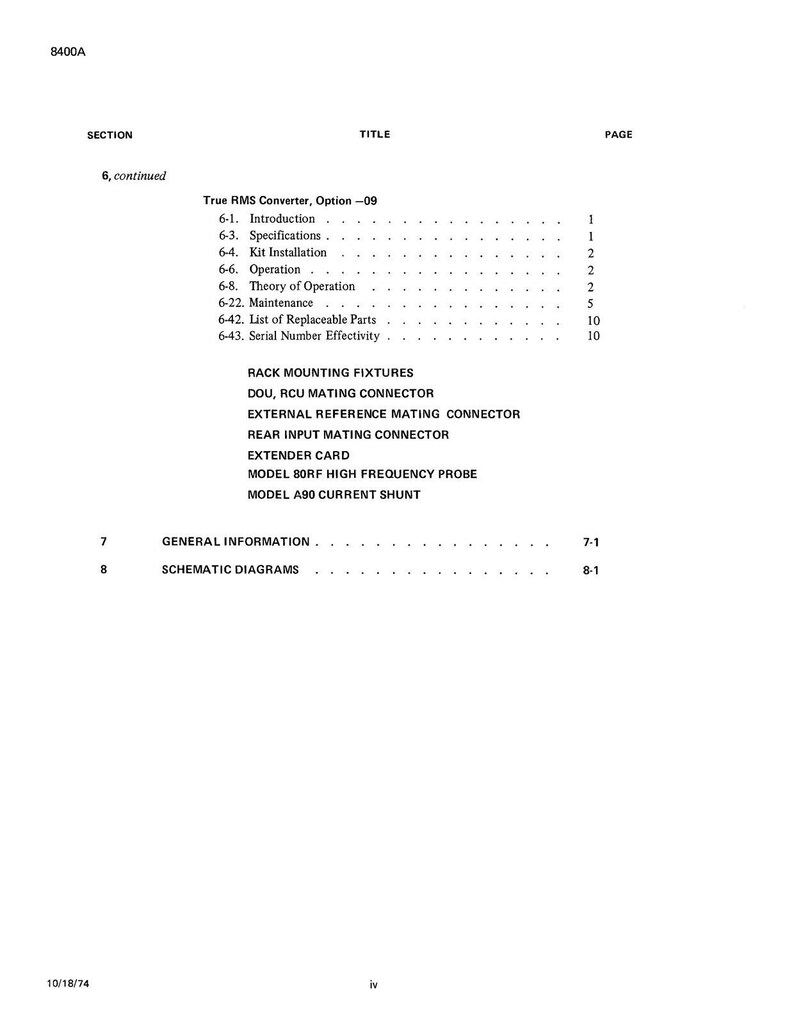 Manual de instrucciones del voltímetro digital FLUKE 8400A - Bobina fija - Cubiertas resistentes imagen 5