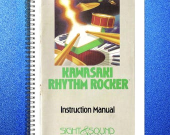 KAWASAKI Rhythm Rocker Instruction Manual - Steel Wire Bound - Protective Covers