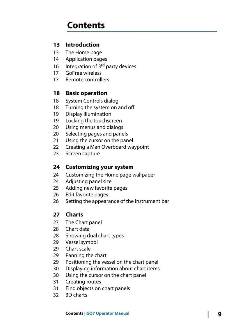 SIMRAD Go7 Fish Finder Plotter Operator Manual - Loop Binder - Tough Covers immagine 2