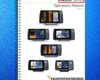 HUMMINBIRD Helix 5 7 8 9 10 12 Series Operations User Manual , Tough Binding