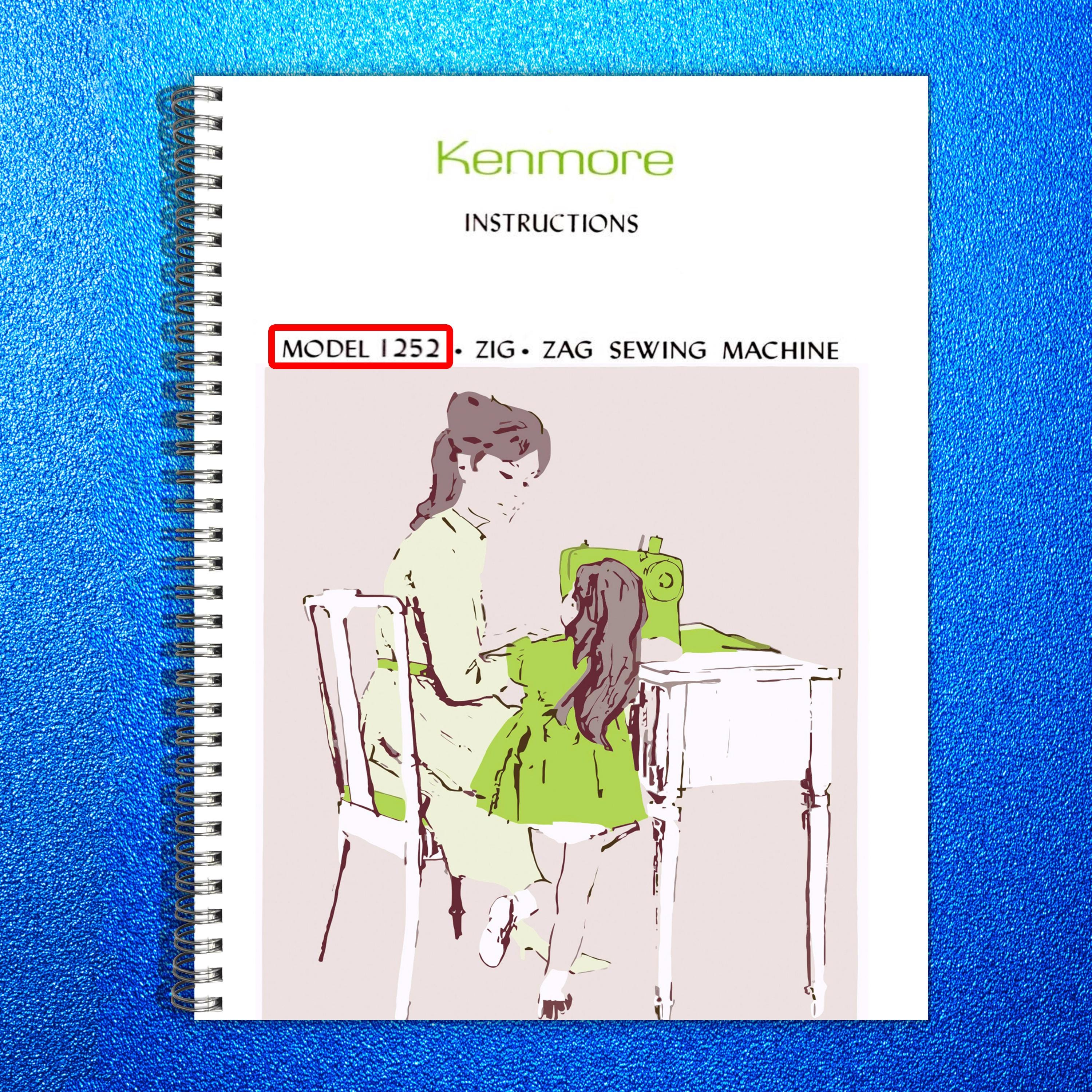 Kenmore Sewing Machine Owner Manual - Etsy