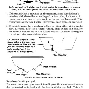 LOWRANCE M68C S-Map Gps Fish Finder Operation Manual - Wire Bound - Tough Covers image 7