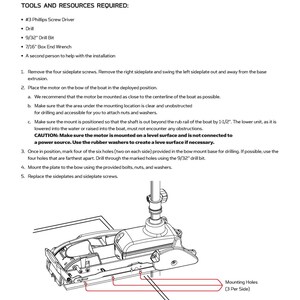 MINN Kota Riptide Terrova 112 CoPilot Trolling Motor User Manual - Wire Bound image 5